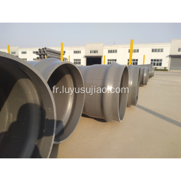 Tuyau en plastique PVC d'approvisionnement en eau et de drainage